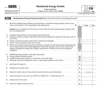 Federal Energy Tax Credit