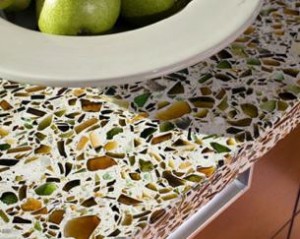 Recycled Glass Countertop