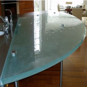 Recycled Glass Countertop